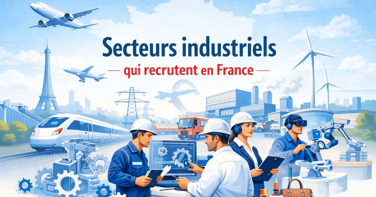 Secteurs industriels qui recrutent en France